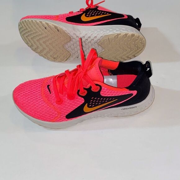 Nike AA1626-603 Women Legend React Sneakers in Bright Pink Accent Running Sz 8.5 - Picture 5 of 13
